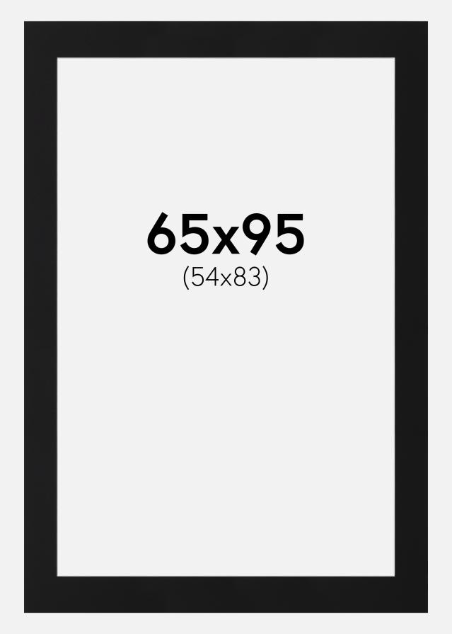 Artlink Mount Black Standard (White Core) 65x95 cm (54x83)