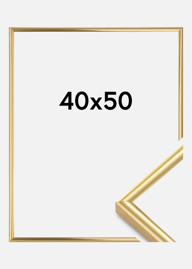 Estancia Frame Victoria Acrylic glass Gold 40x50 cm