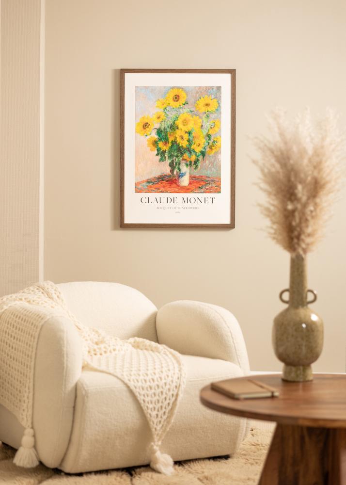 Mavanti Frame Hermes Acrylic Glass Walnut 70x90 cm