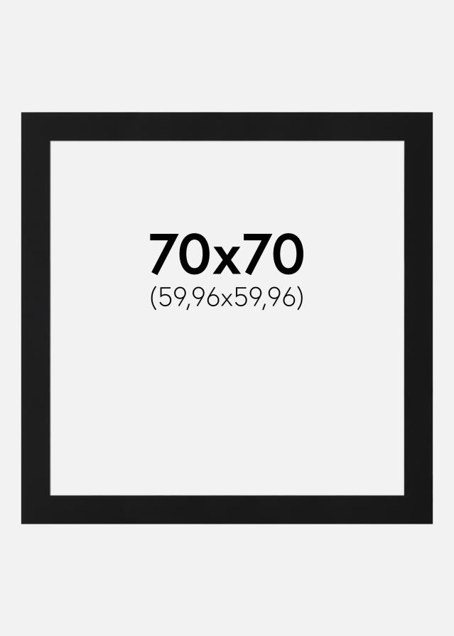 Artlink Mount Black Standard (White Core) 70x70 cm (59,96x59,96)
