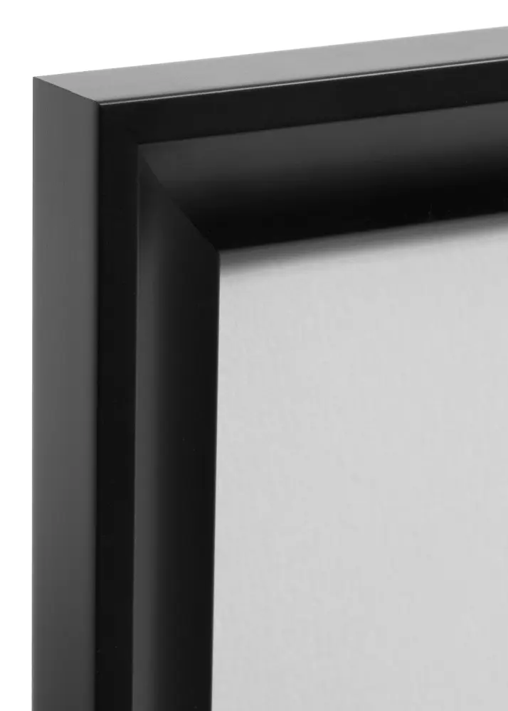 Ram med passepartou Frame Öjaren Black 70x100 cm - Picture Mount White 60x90 cm