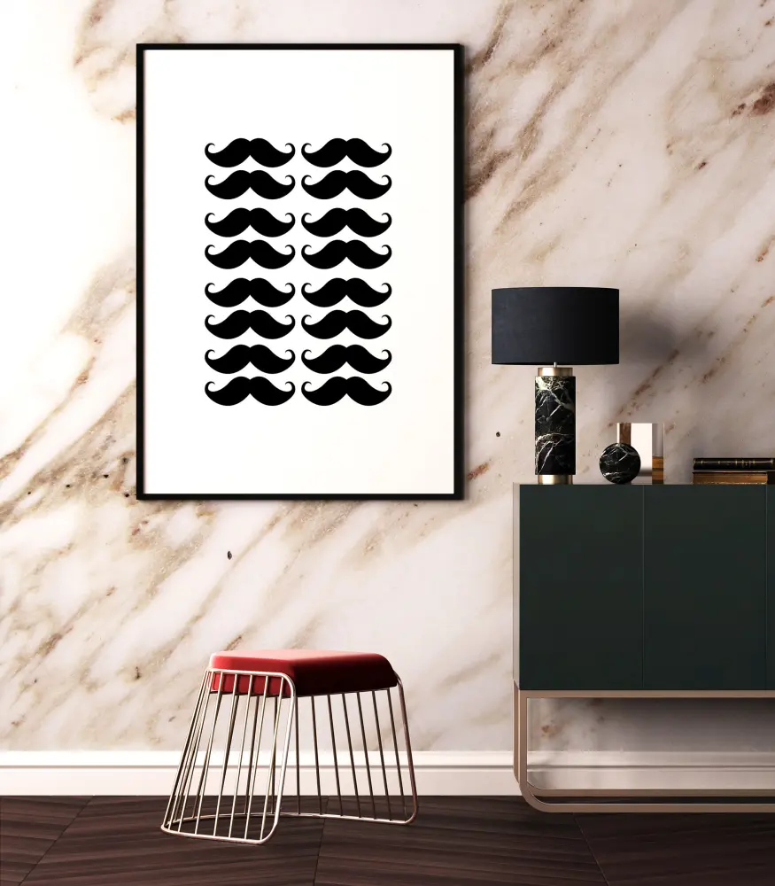 Bildverkstad Moustaches