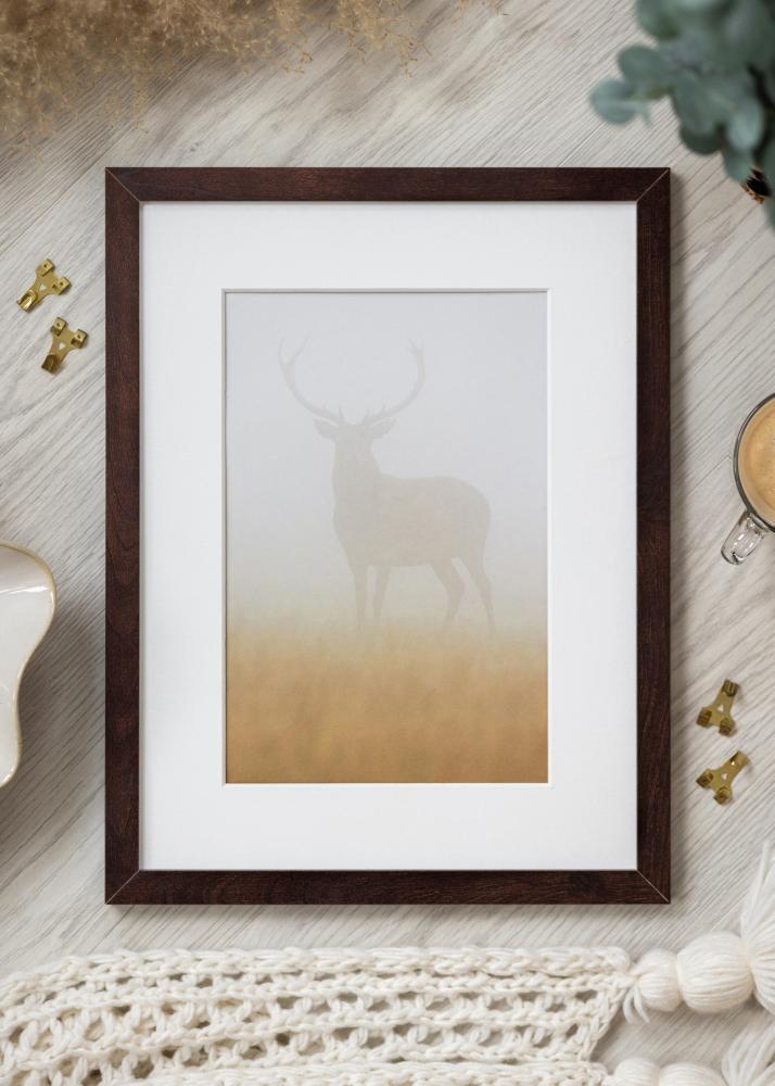 BGA Frame BGA Classic Acrylic Glass Walnut 60x90 cm