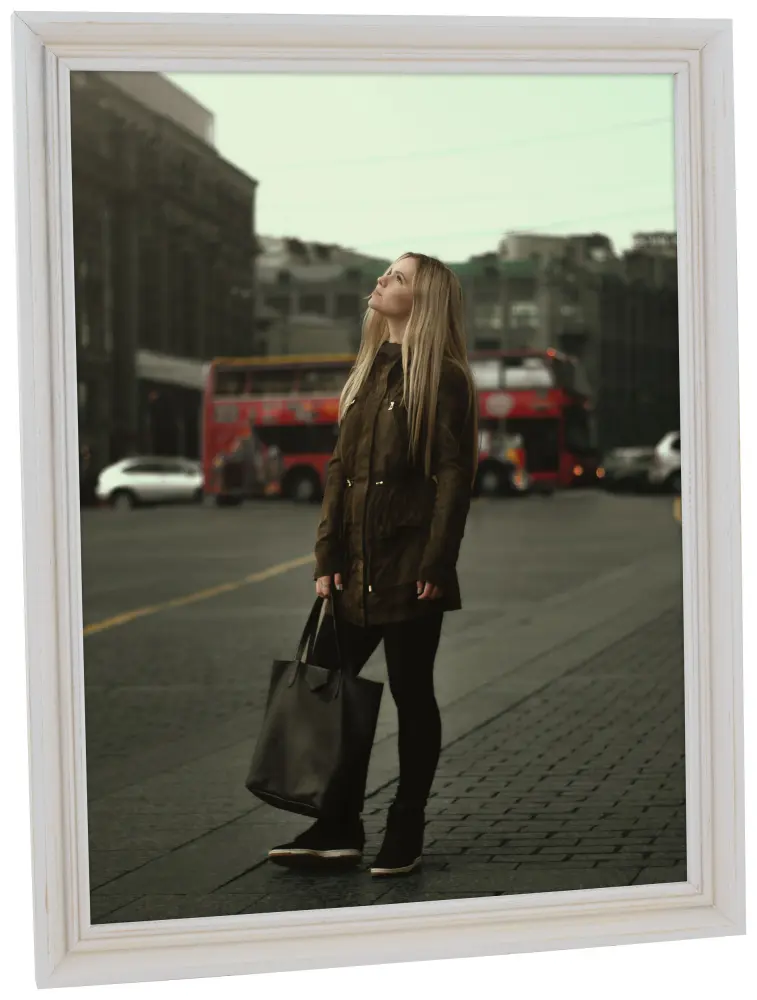 ZEP Frame Vintage Home White 40x50 cm