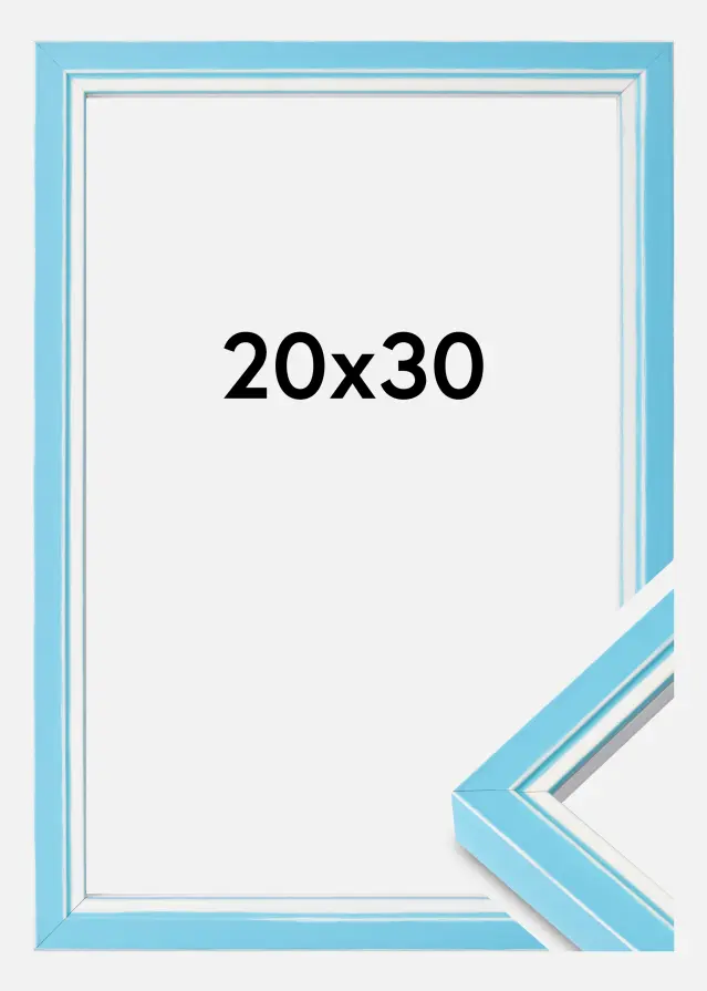 Mavanti Frame Diana Acrylic Glass Light Blue 20x30 cm