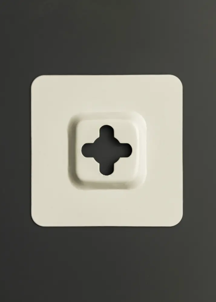KAILA KAILA Round Mirror Smoked Grey 80 cm Ø