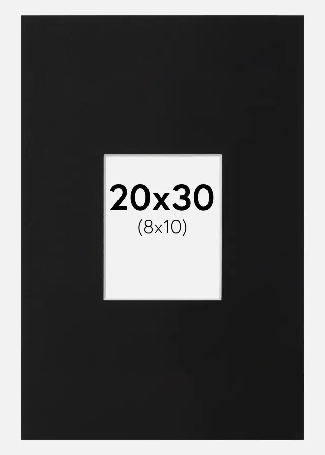 Artlink Mount Black Standard (White Core) 20x30 cm (8x10)