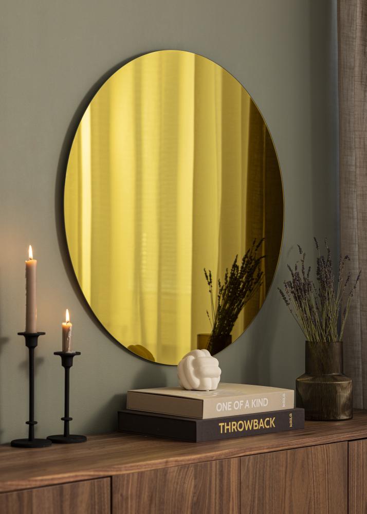 KAILA Mirror Rich Yellow 80 cm Ø