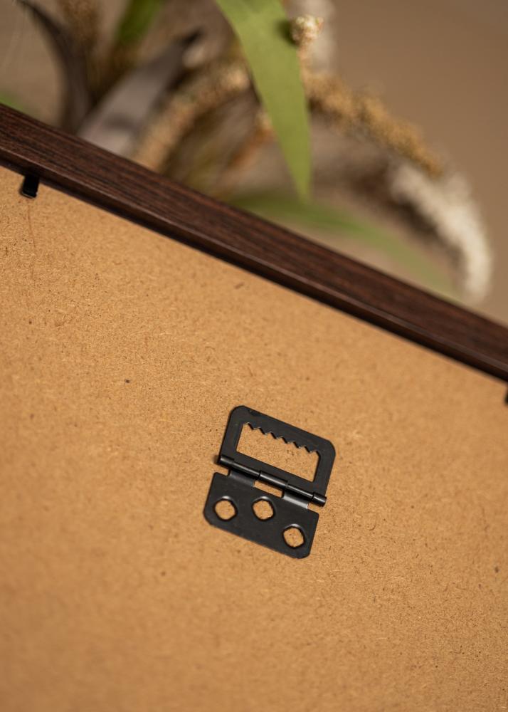 BGA Frame Deco Acrylic Glass Walnut 50x60 cm