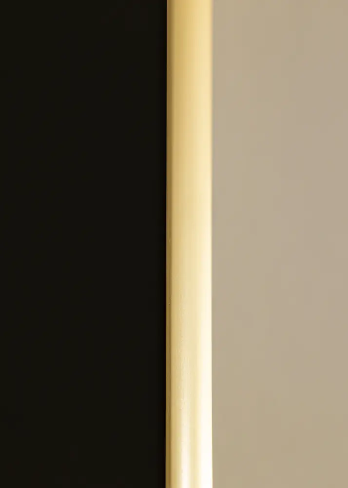 Ram med passepartou Frame New Lifestyle Gold 40x50 cm - Picture Mount Black 30x40 cm