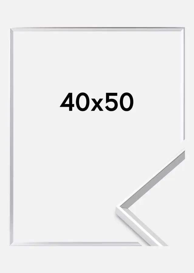 Walther Frame Desire Acrylic glass Silver 40x50 cm