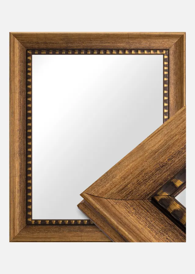 Ramverkstad Mirror Camden Gold - Custom Size