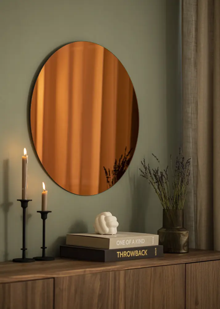 KAILA Mirror Wine Red 70 cm Ø
