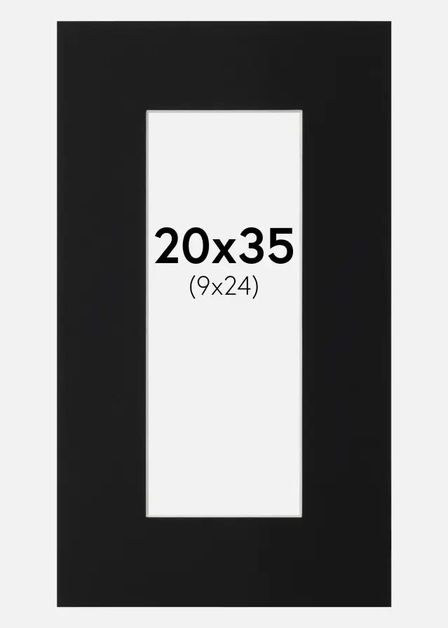 Estancia Mount Black Standard (White Core) 20x35 cm (9x24)