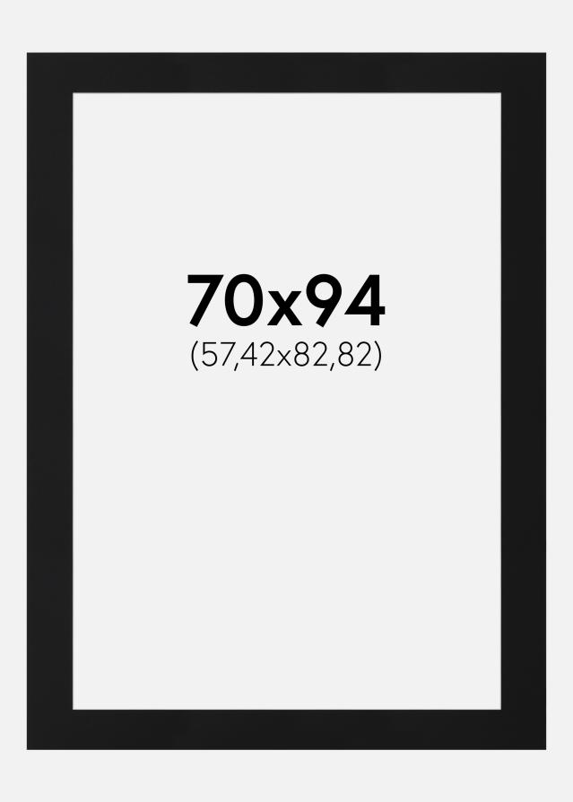 Artlink Mount Black Standard (White Core) 70x94 cm (57,42x82,82)