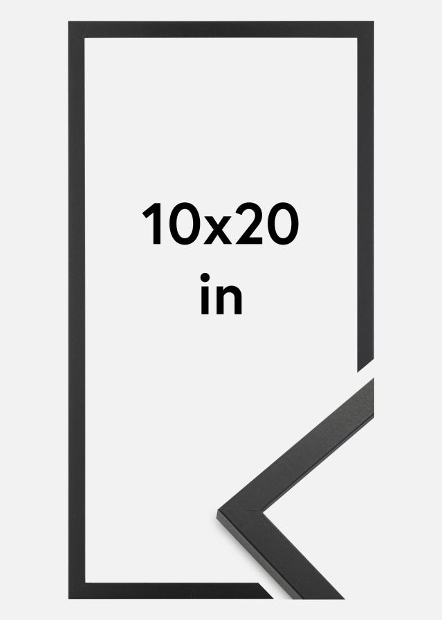 Artlink Frame Trendy Acrylic Glass Black 10x20 inches (25,4x50,8 cm)