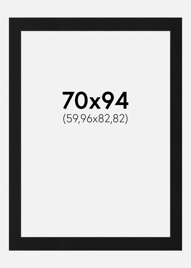 Artlink Mount Black Standard (White Core) 70x94 cm (59,96x82,82)