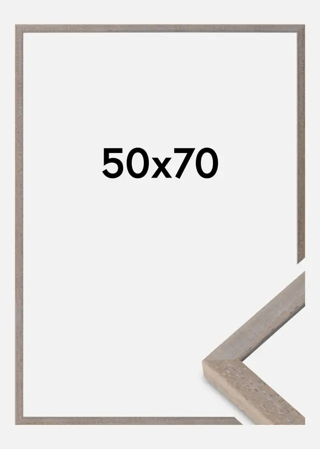 Mavanti Frame Ares Acrylic Glass Grey 50x70 cm