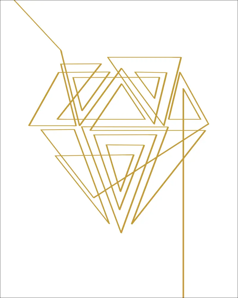 Bildverkstad Diamond Poster