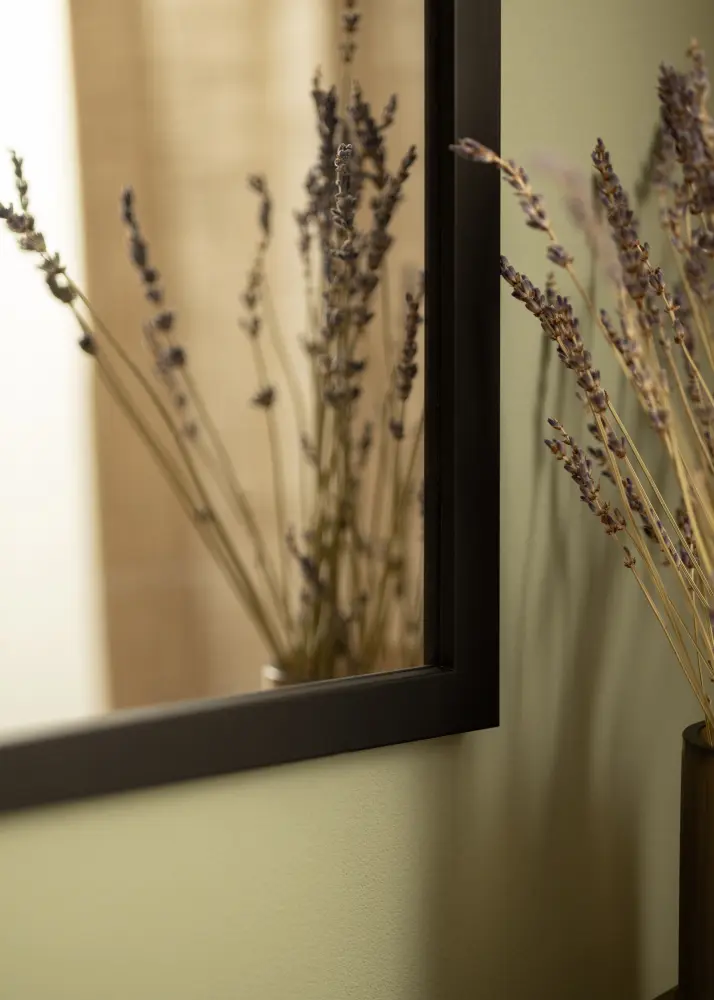 Galleri 1 Mirror Black Wood 73x103 cm