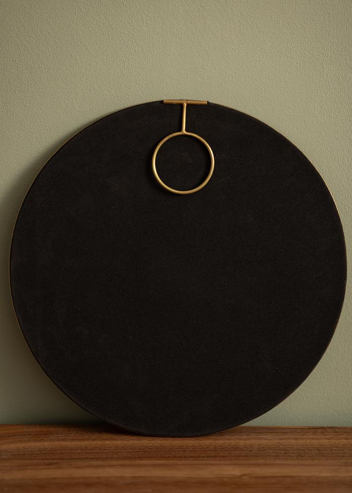 House Doctor Mirror House Doctor The Loop Brass 32 cm Ø