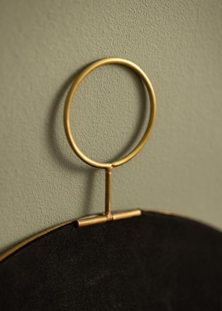 House Doctor Mirror House Doctor The Loop Brass 32 cm Ø