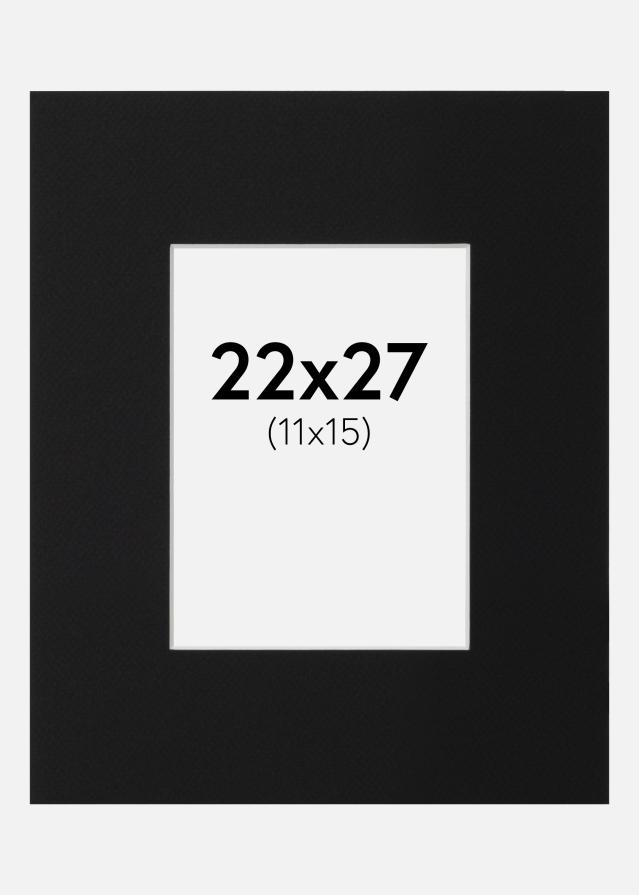 Artlink Mount Black Standard (White Core) 22x27 cm (11x15)