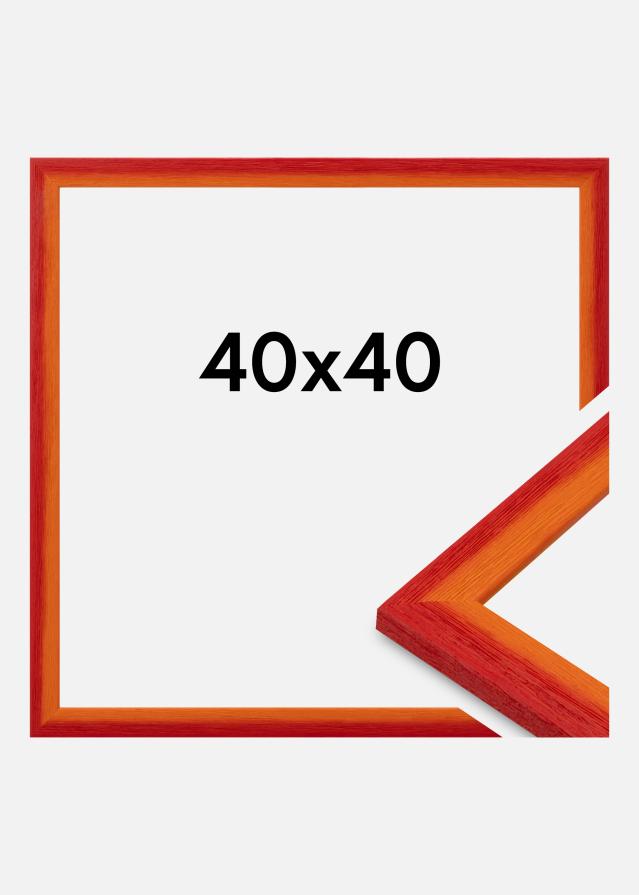 Jämtlands Ramfabrik Frame Cornwall Acrylic Glass Red 40x40 cm