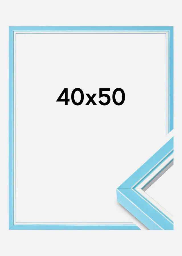 Mavanti Frame Diana Acrylic Glass Light Blue 40x50 cm