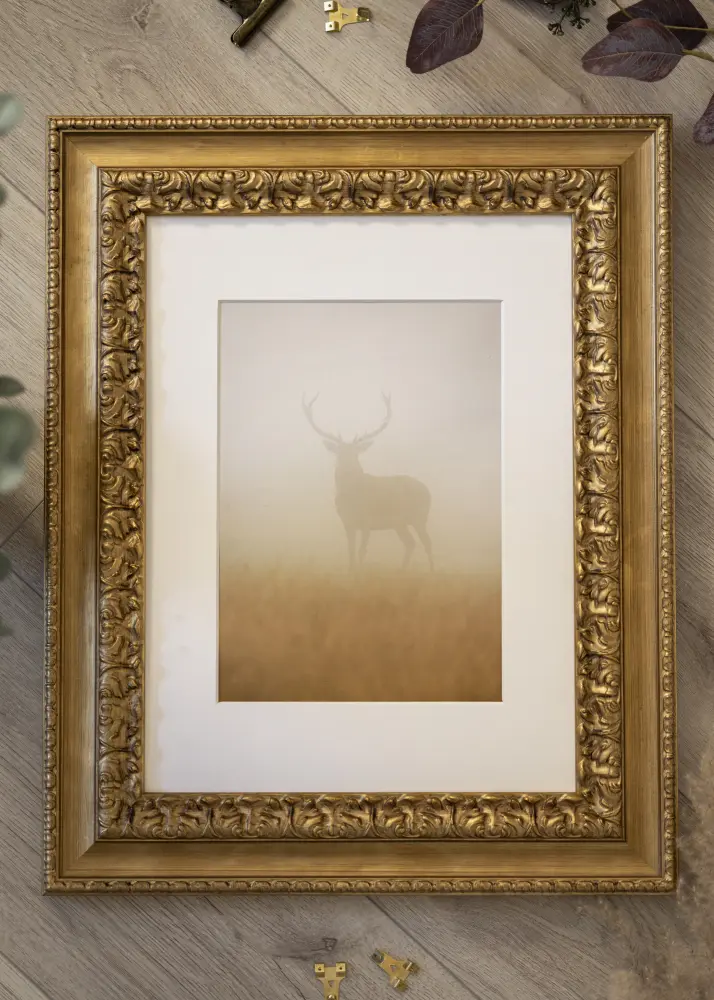 Ramverkstad Frame Drottningholm Gold III - Custom Size