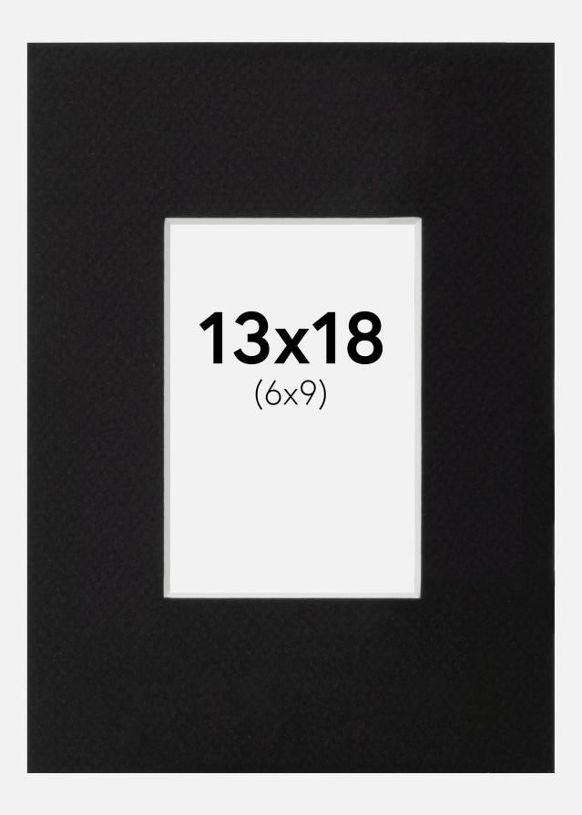 Galleri 1 Mount Canson Black (White Core) 13x18 cm (6x9)