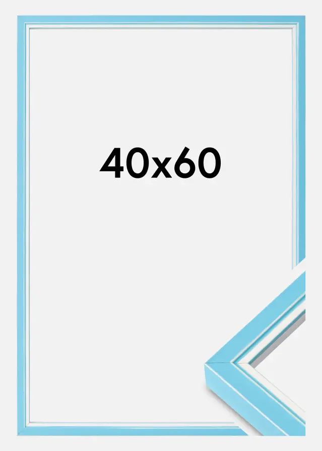Mavanti Frame Diana Acrylic Glass Light Blue 40x60 cm