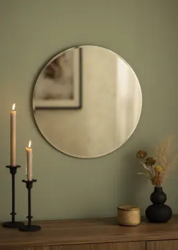 KAILA KAILA Round Mirror Dark Bronze Deluxe 50 cm Ø