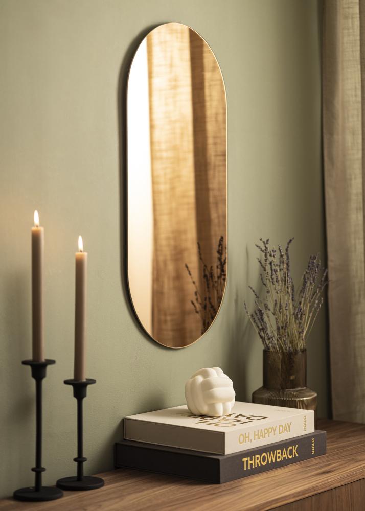 KAILA KAILA Mirror Oval Rose Gold 35x70 cm