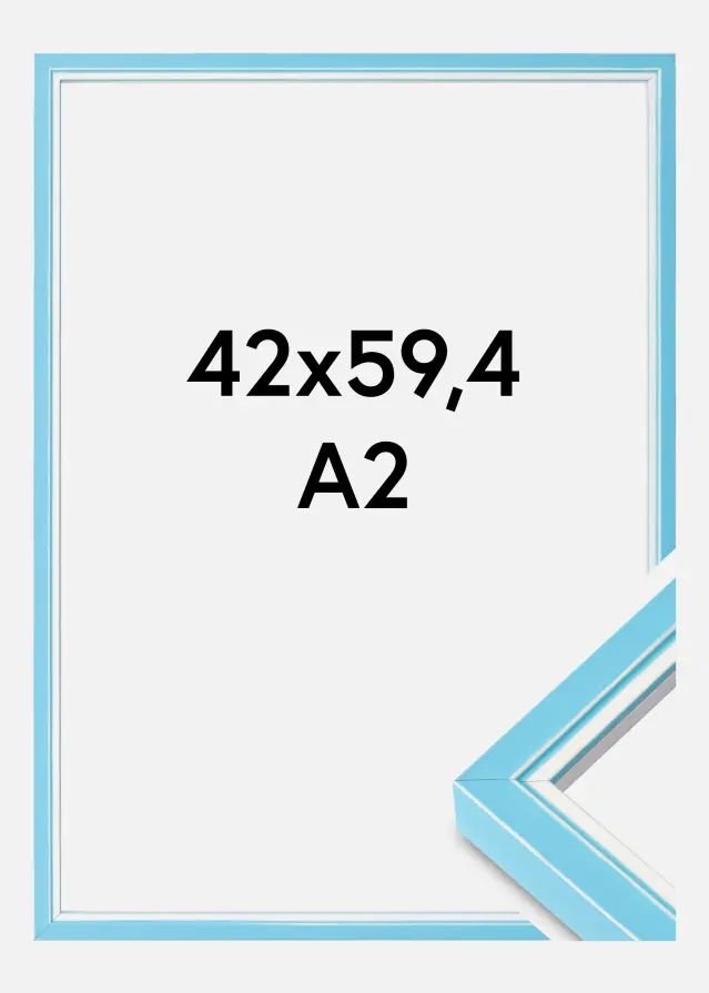 Mavanti Frame Diana Acrylic Glass Light Blue 42x59.4 cm (A2)