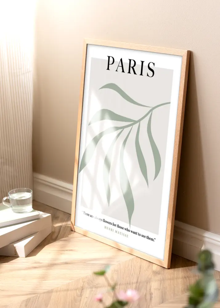 Galleri 1 - Extern Frame Timeless Acrylic Glass Solid Oak 30x45 cm