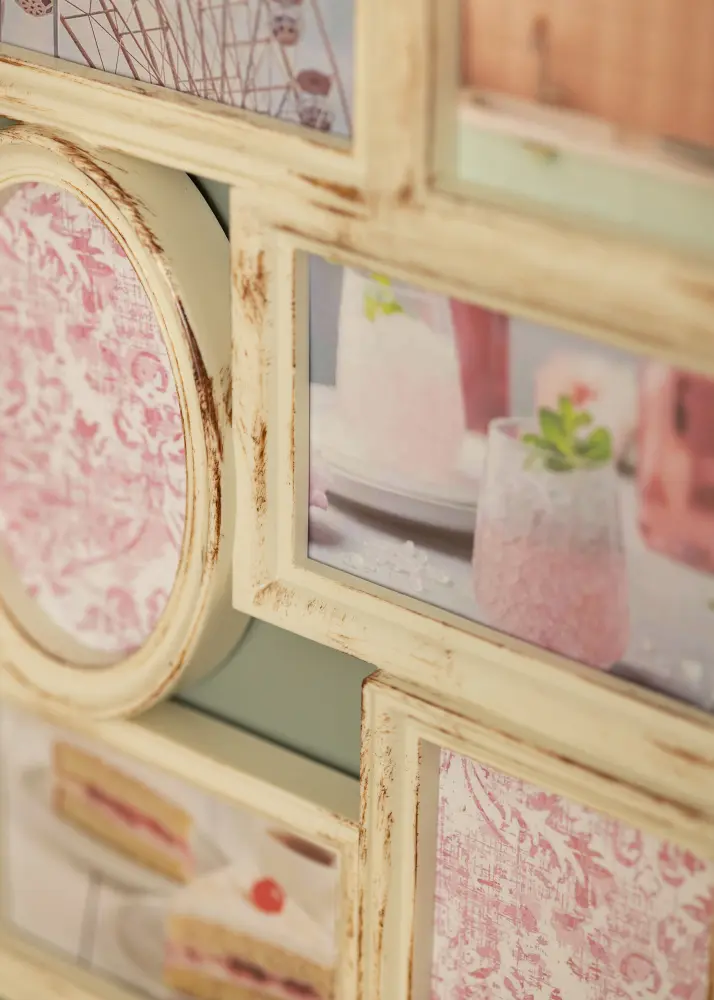 BGA Life Gallery Collage Frame Cream - 24 Pictures