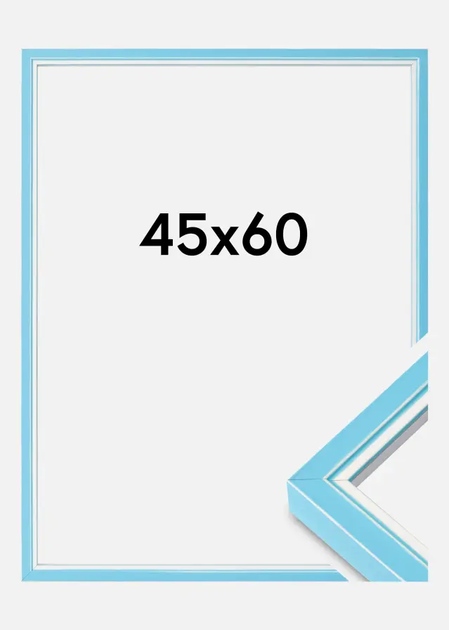 Mavanti Frame Diana Acrylic Glass Light Blue 45x60 cm