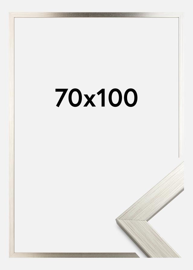 Galleri 1 Frame Silver Wood 70x100 cm
