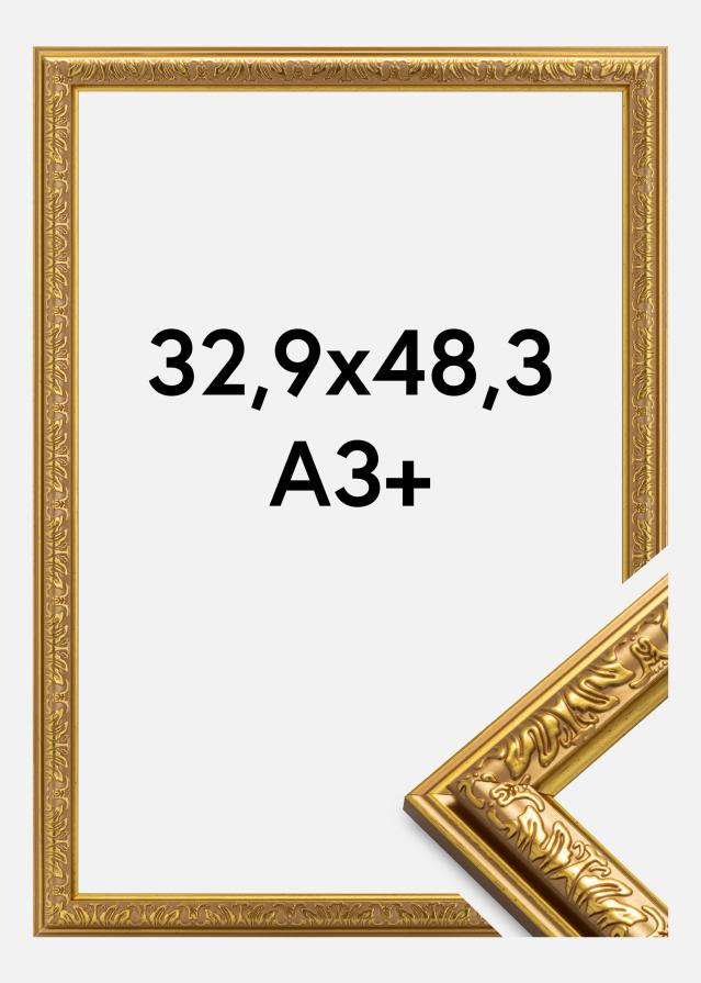 Artlink Frame Nostalgia Acrylic glass Gold 32.9x48.3 cm (A3+)