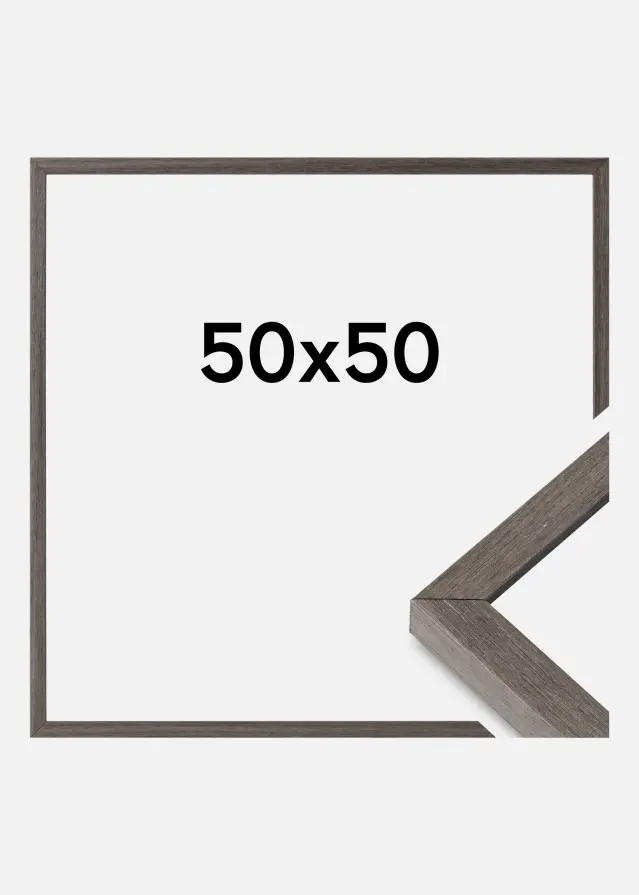 Mavanti Frame Ares Acrylic Glass Grey Oak 50x50 cm