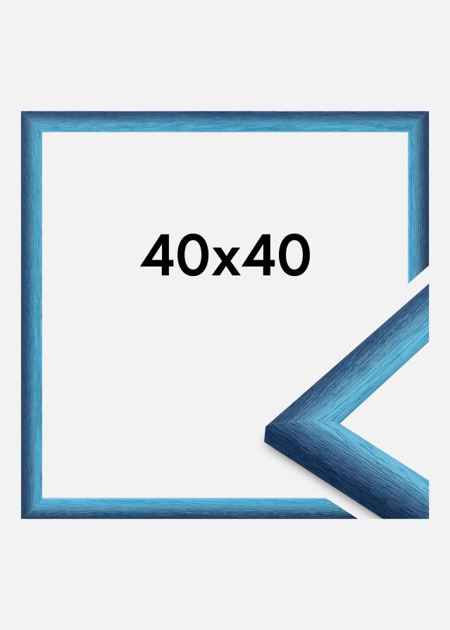 Jämtlands Ramfabrik Frame Cornwall Acrylic Glass Dark Blue 40x40 cm