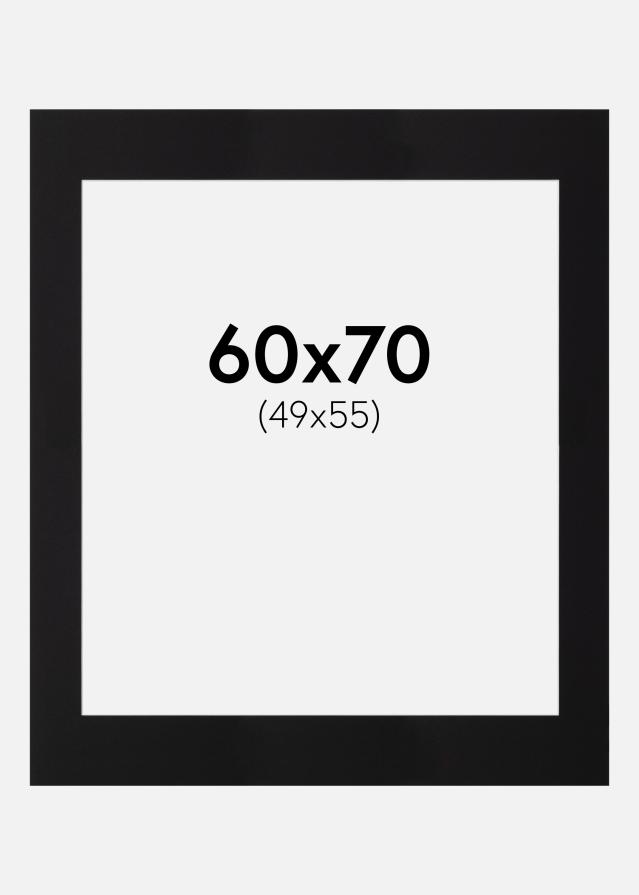 Galleri 1 Mount Canson Black (White Core) 60x70 cm (49x55)