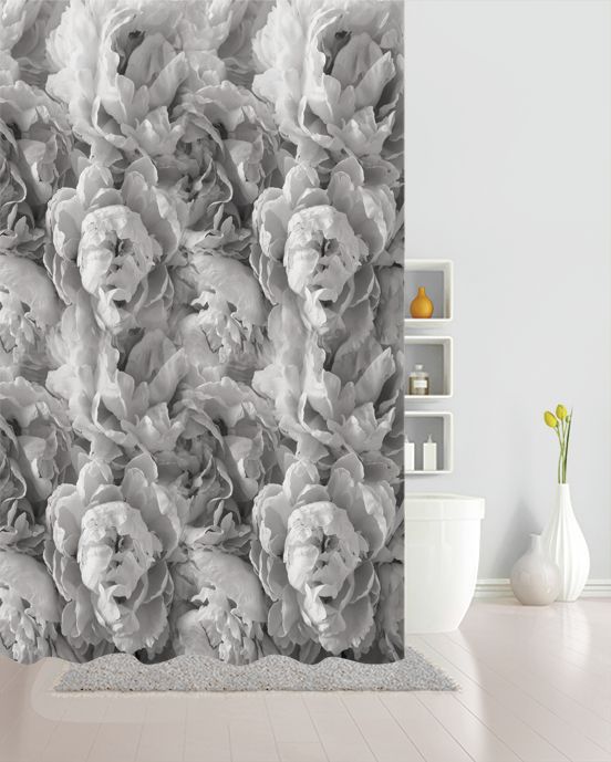 Redlunds Shower Curtain Pion - Grey