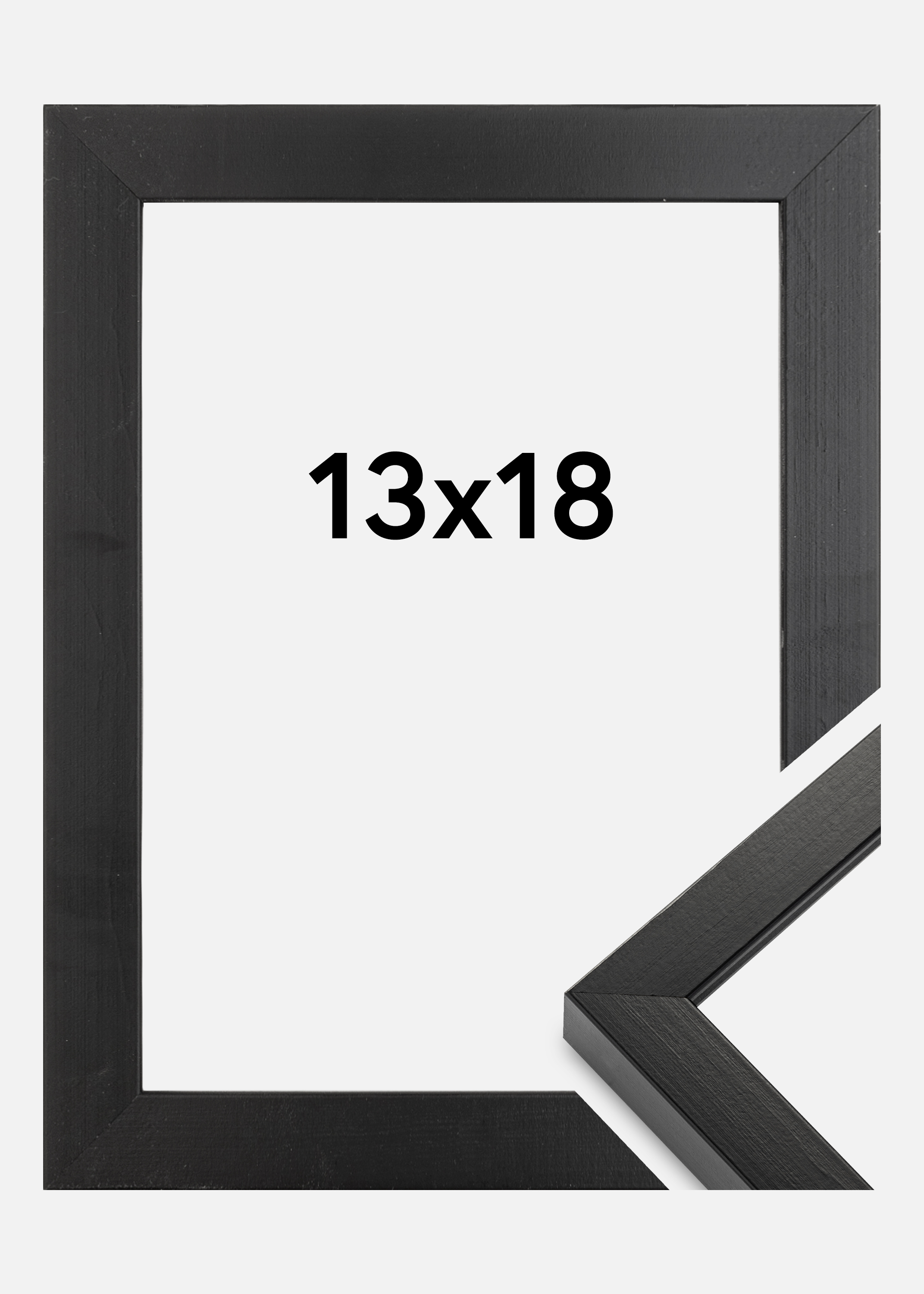 Frame Amanda Box Black 13x18 cm