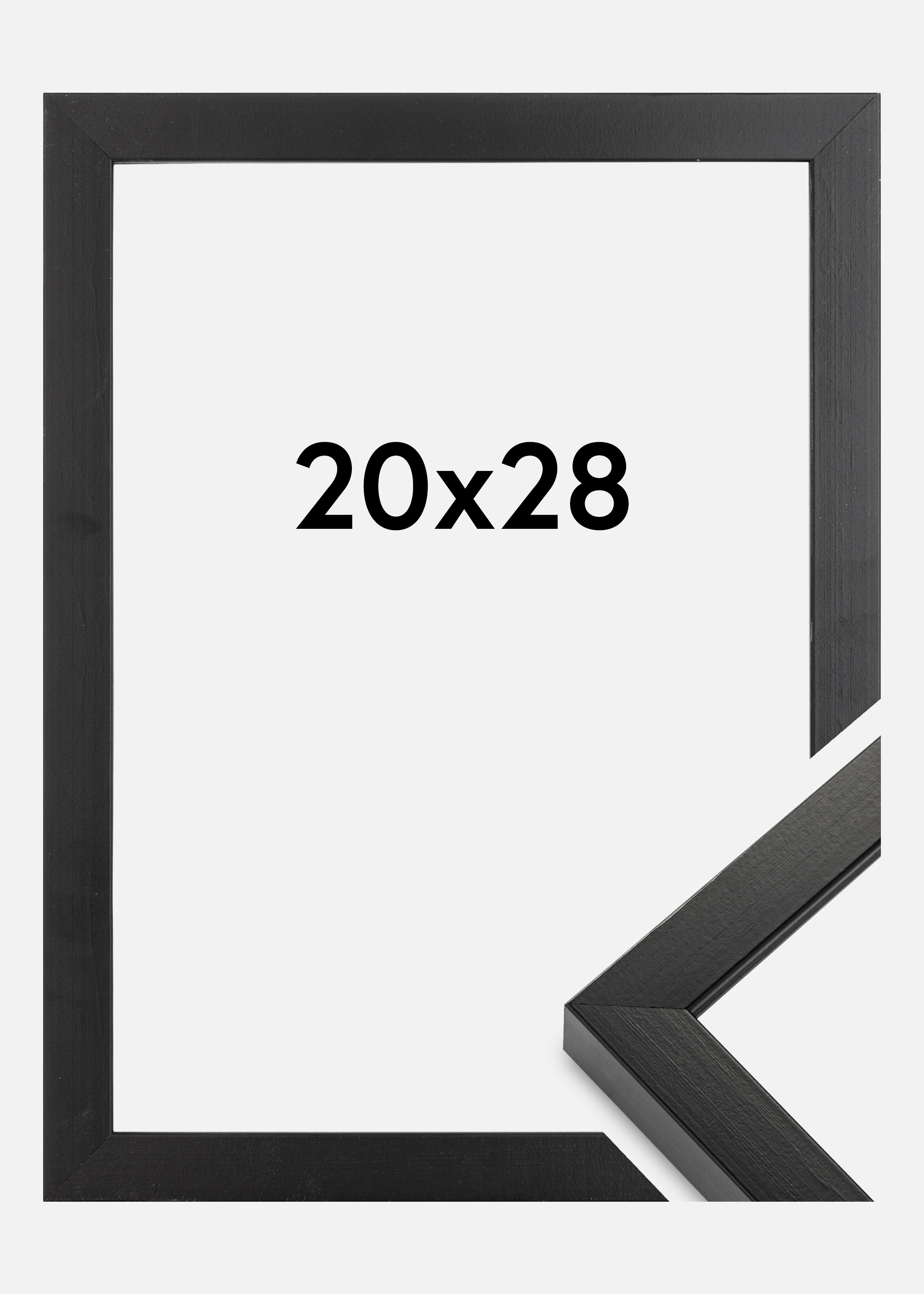 Frame Amanda Box Black 20x28 cm