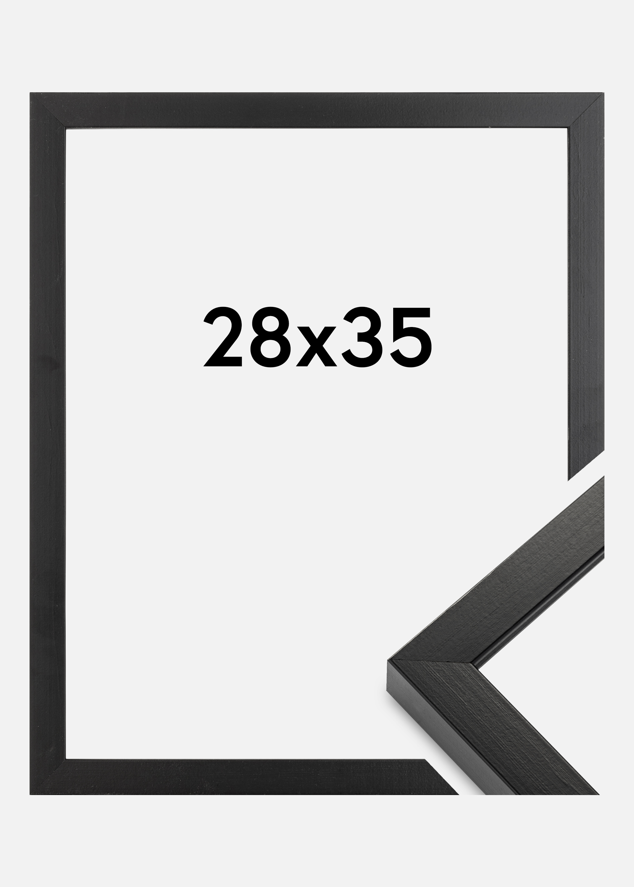 Frame Amanda Box Black 28x35 cm