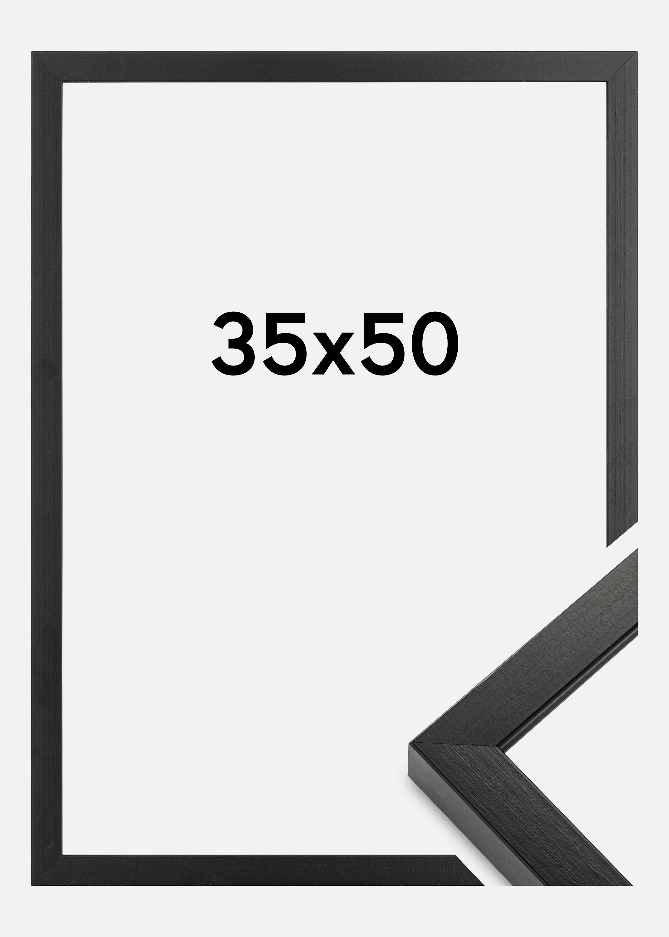 Frame Amanda Box Black 35x50 cm