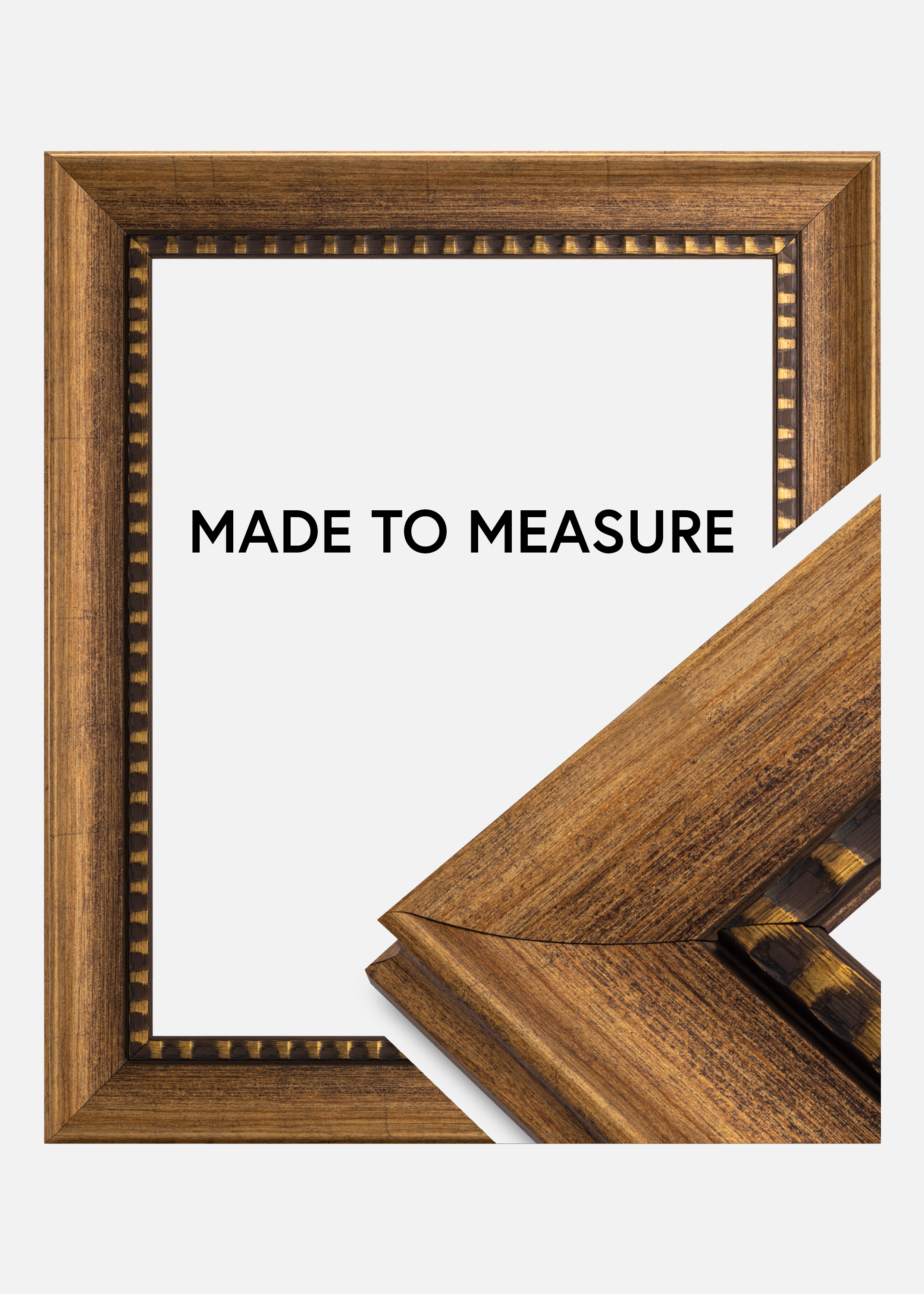 Frame Camden Gold - Custom Size (Frame sample)