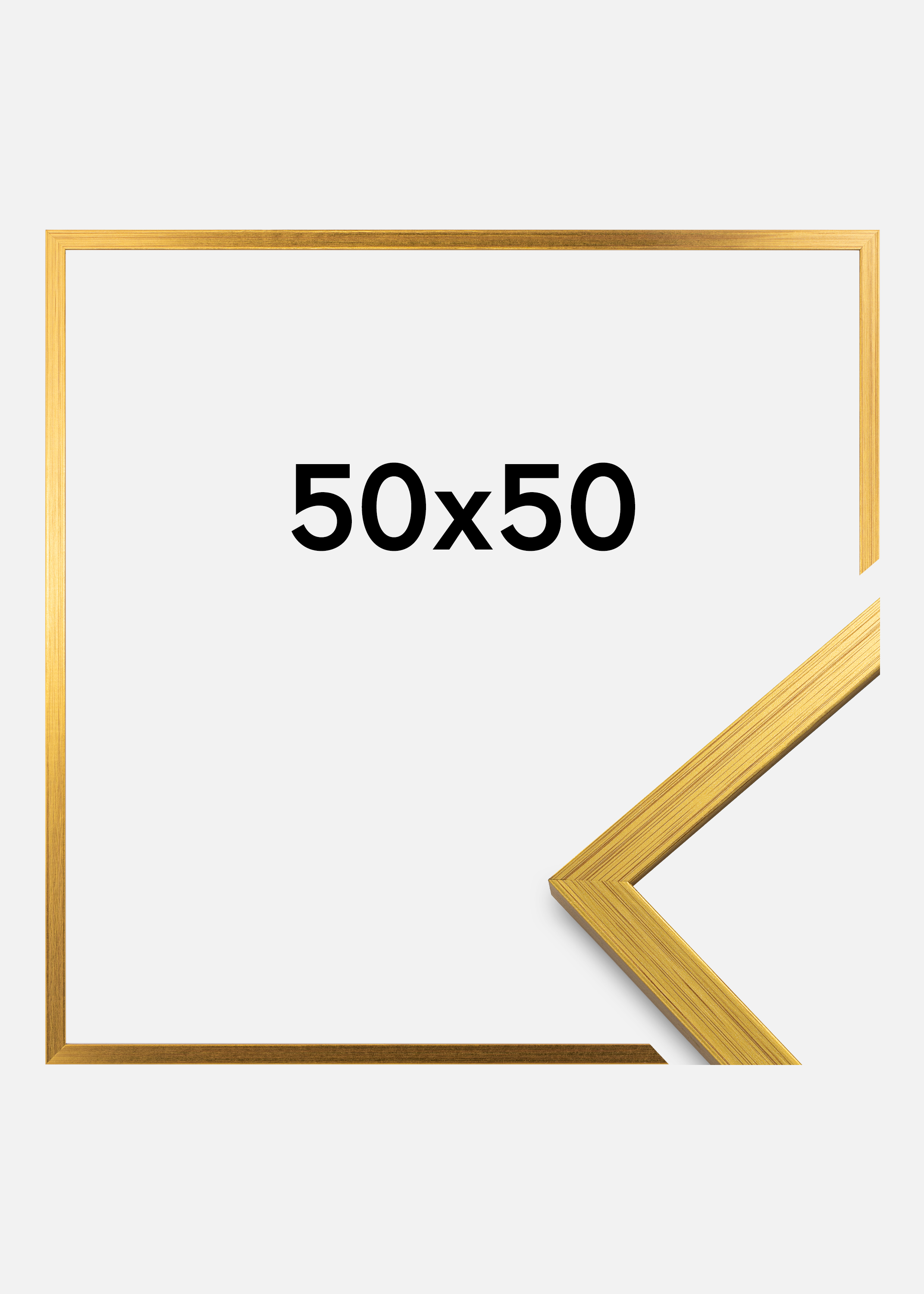 Frame Edsbyn Gold 50x50 cm